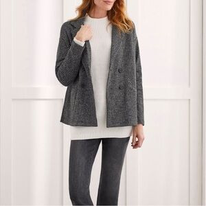 Tribal Jeans Houndstooth Blazer NWT